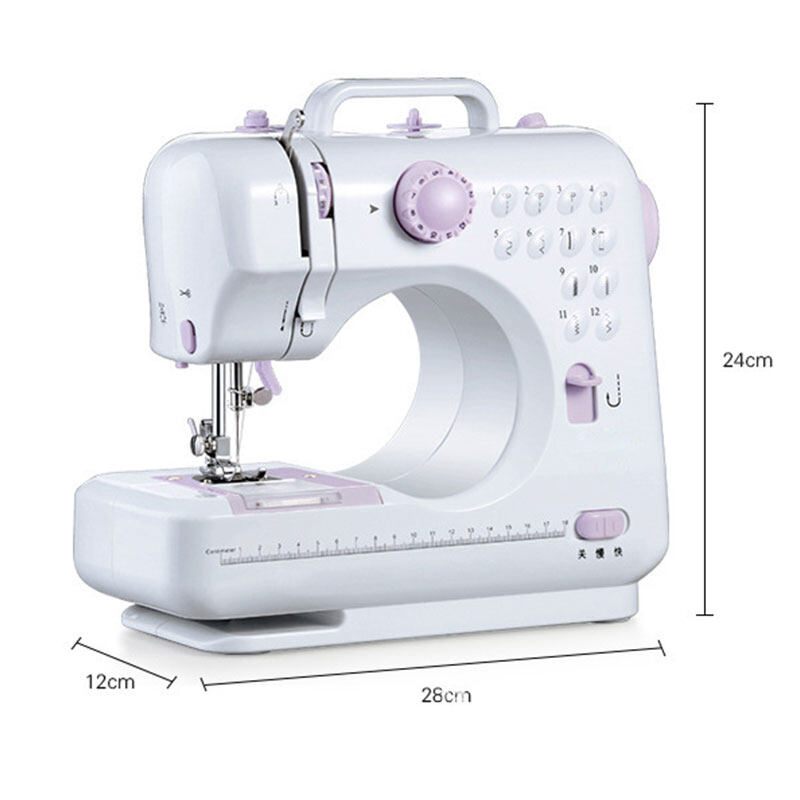 Xiaozhubangchu Máy May Chạy Điện Máy Vắt Sổ Siêu Nhỏ Chức Năng Đảo Ngược Một Phím máy may gia đình