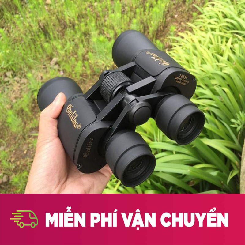 ( ẢNH THẬT 100% ) ỐNG NHÒM NHÌN XA NHÂT THẾ GIỚI - Ống Nhòm Du Lịch 2 Mắt GALILEO 20X50 Chuyên Dụng Xuyên Đêm Dùng Cho Quân Đội