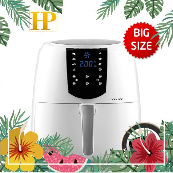 Nồi Chiên Không Dầu Lock&Lock EJF357WHT (5.2 Lít)