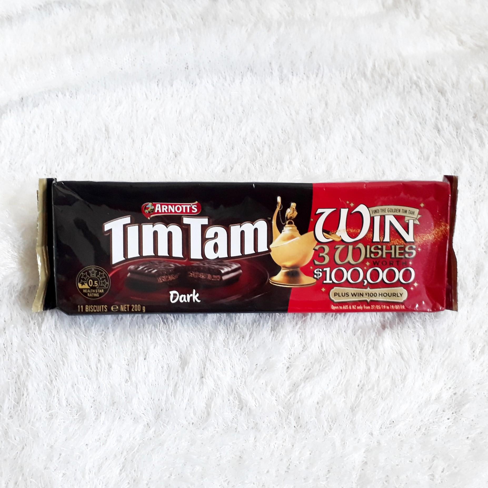 Socola TIM TAM vị sô cô la đen Classic Dark Chocolate 200g