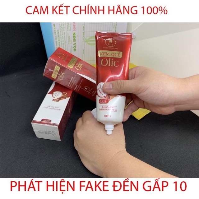 (Combo 1 kem tan mỡ 1 đai)KEm tan mỡ quế OLIC