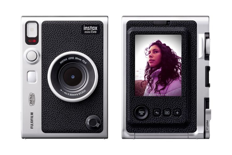 Fujifilm Instax Mini Evo - Máy ảnh lấy ngay Fujifilm - Chính hãng BH 1 năm - Tặng kèm 10 film