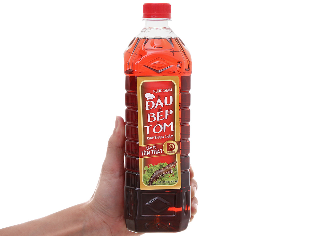 HCM_COMBO 2 CHAI Nước Mắm Đầu Bếp Tôm Chai 900ml