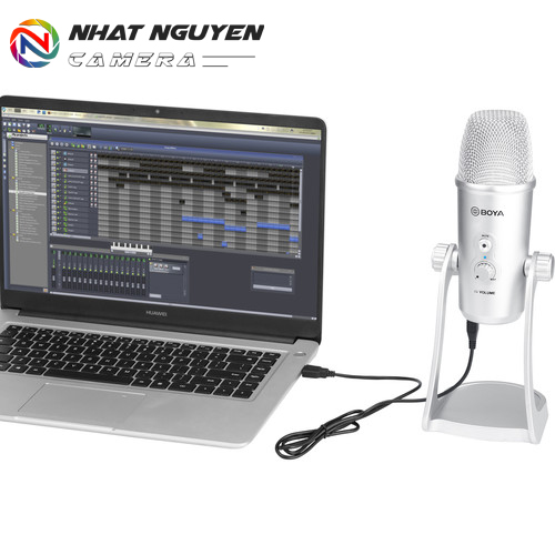 [HCM]Micro BOYA PM700SP - Micrô USB đa năng (iOS / Android Mac / Windows) - BY-PM700SP - Bảo hành 12 tháng