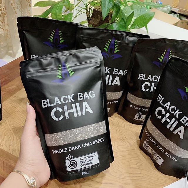 [HCM][DATE 2022] Hạt Chia Đen Úc Black Bag Chia 2kg