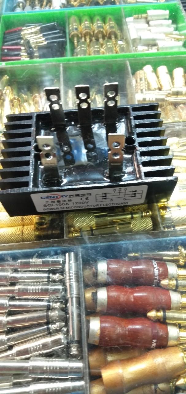Đi ốt cầu 3 pha 100A 1200V 5 chân