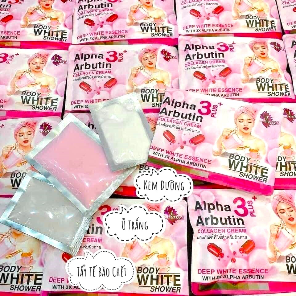 [Chính Hãng] Ủ Trắng Body Alpha Arbutin 3PLUS+ Thái Lan