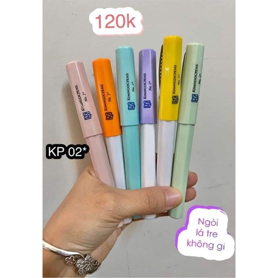 Bút Kimngocpens KP 02* No2* (ngòi lá tre, thanh đậm rõ, nét siêu mảnh)