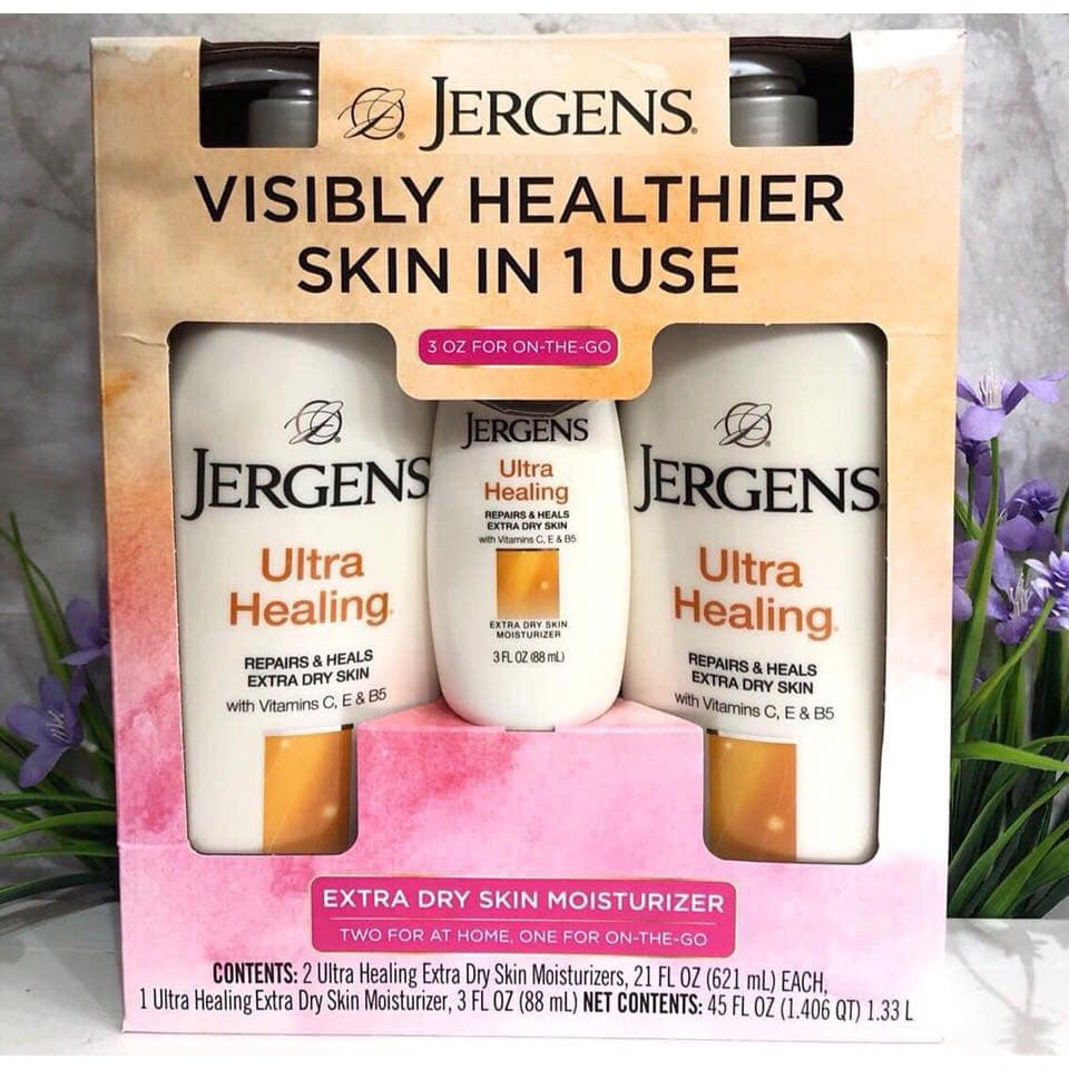 SET DƯỠNG ẨM JERGENS ULTRA HEALING Mỹ