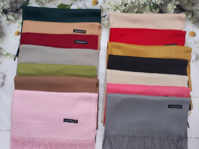 KHĂN QUÀNG CASHMERE HÀNG ĐẸP