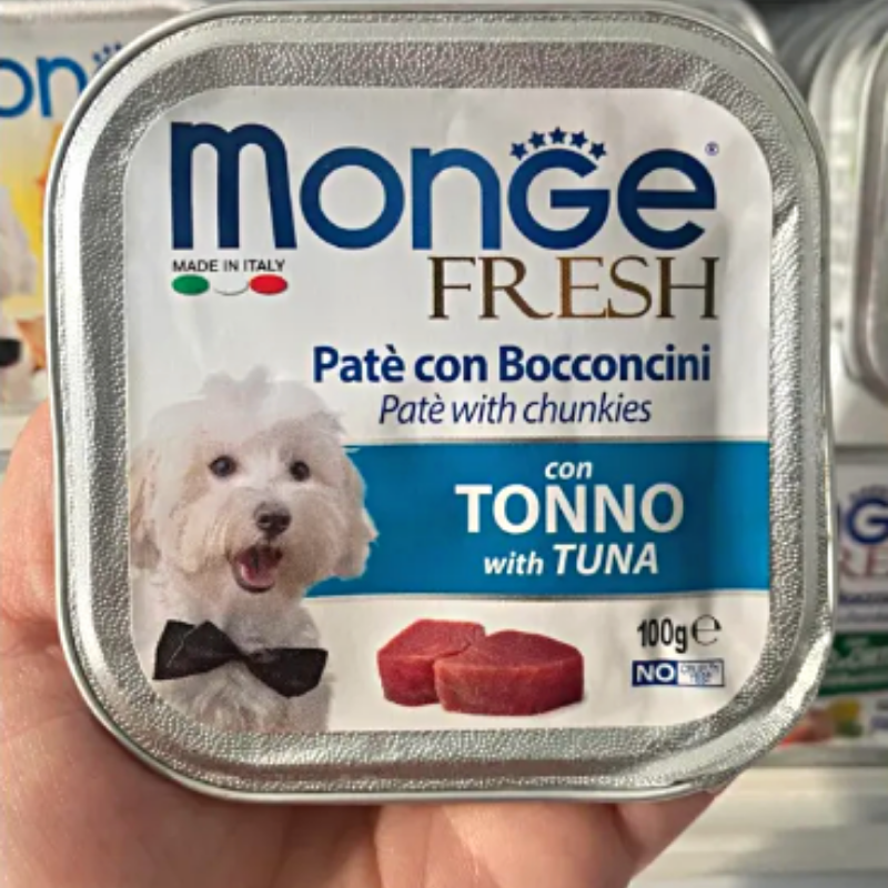 [100gr] Pate cho chó Monge - 12 hương vị - Hộp 100gr - KAT Love Pets