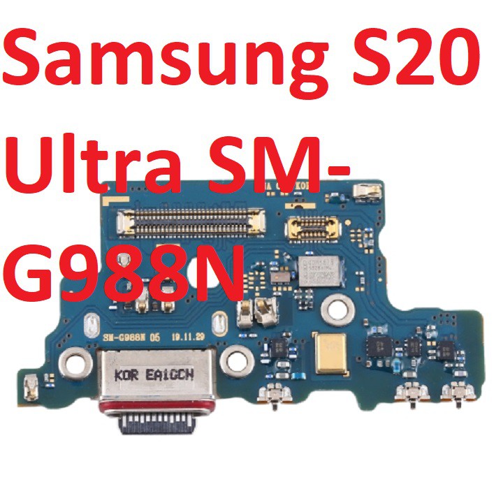 › › bo main sạc cụm chân sạc samsung galaxy s20 ultra sm-g988n charger port board