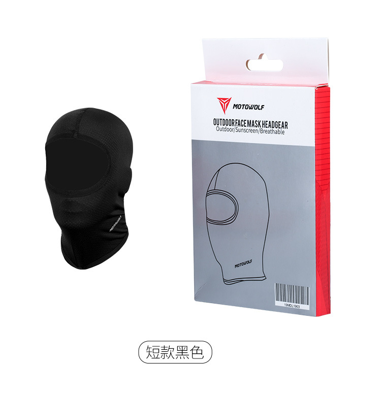 Towel phượt hooded Ninja motowolf MDL1904 sunscreen use underwear when wearing hats helmet genuine high grade