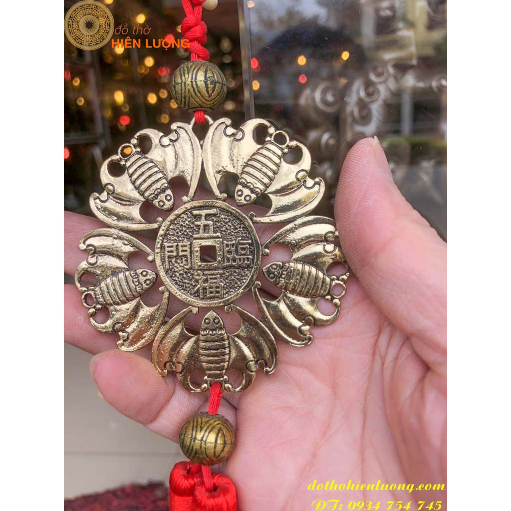Feng Shui bronze Ward 8cm Good Fortune Bridge