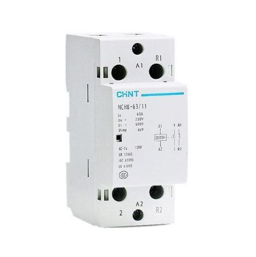 Khởi động từ Chint 1 pha NCH8 63A 220V 1NO+1NC