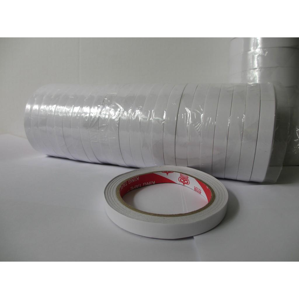 [HCM]12 cuộn Băng keo hai mặt 12F