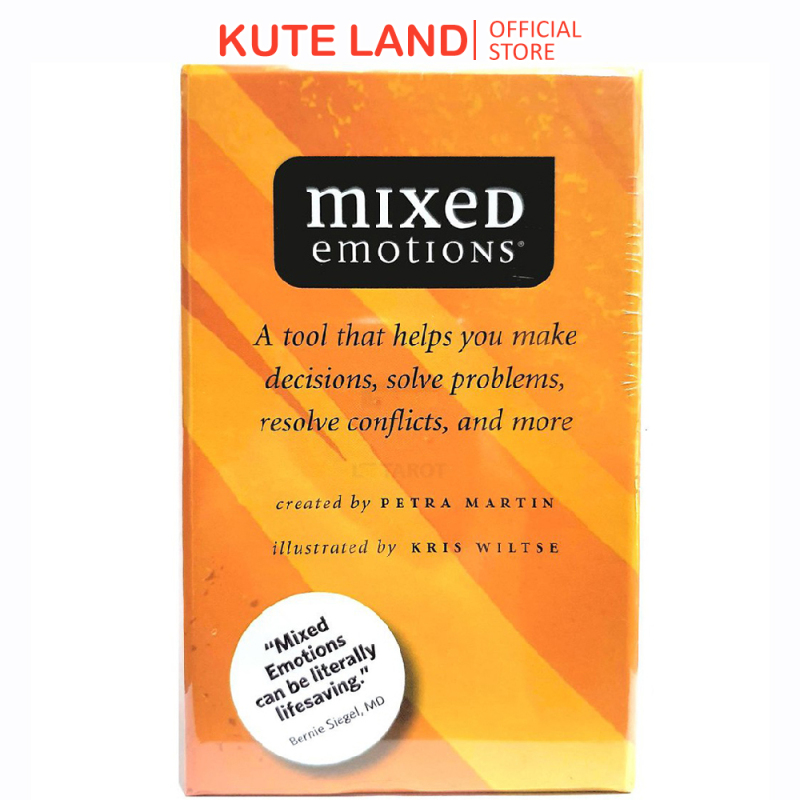 [Size Gốc] Bộ Bài Mixed Emotions Card 2nd Edition 77 lá 7x12 Cm Tặng Đá Thanh Tẩy