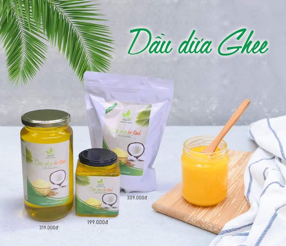 Dầu dừa Ghee Viethealthy 500ml