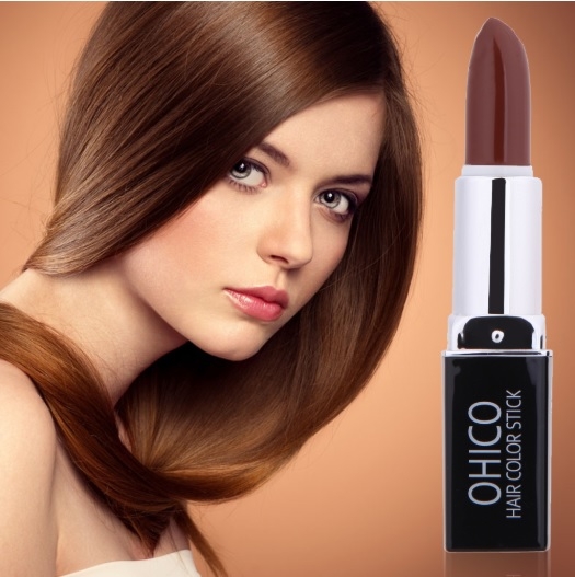 Son phủ tóc bạc OHICO Nhuộm tóc bạc tiện dụng 04Gr/Thỏi 03 Màu Chọn Lựa
