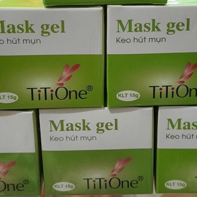 GEL HÚT MỤN CÁM, ĐẦU ĐEN TITIONE 15GR