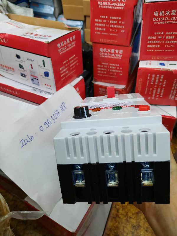 Aptomat chống mất pha  3 pha 100A