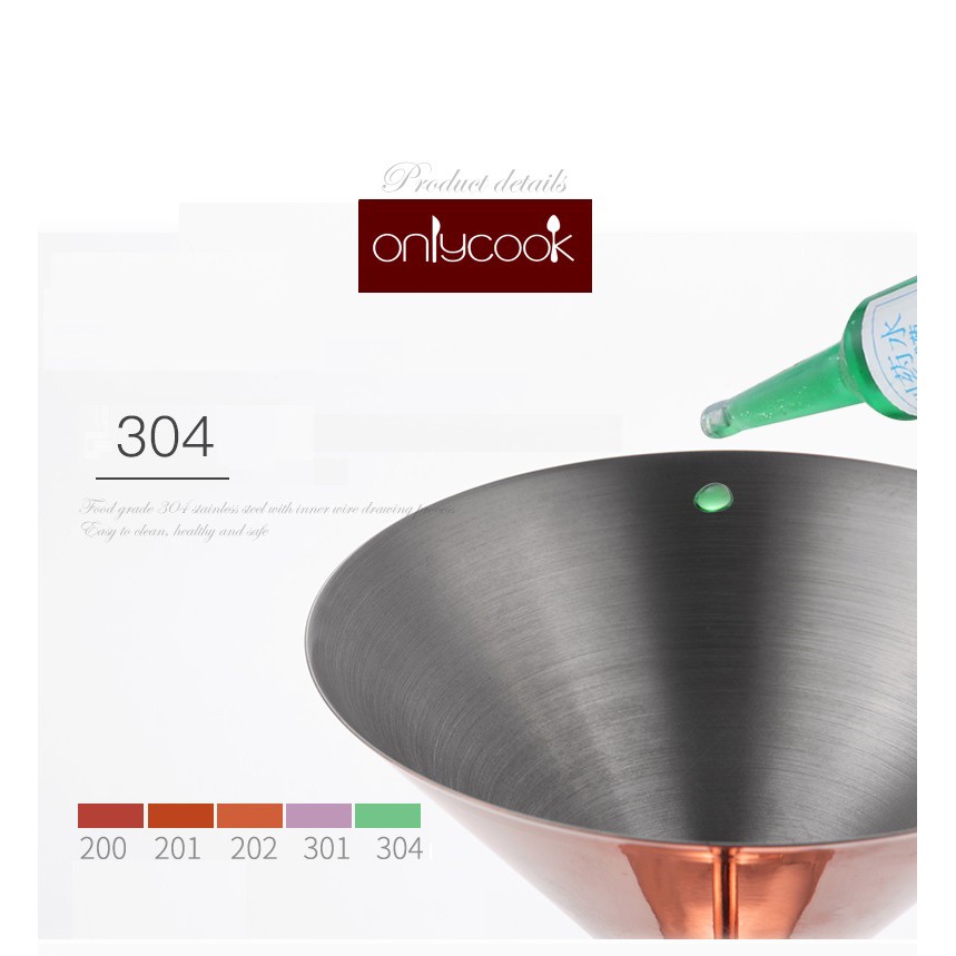 Bộ 2 Ly Cocktail và Ly Rượu Inox 304 - ( Cocktail : 12x16.5cm 230ml ) ( Ly Rượu : 7.5x21.5cm 500ml )