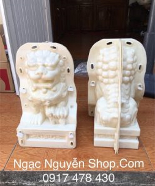Cặp Khuôn Kỳ Lân Cao 38 cm