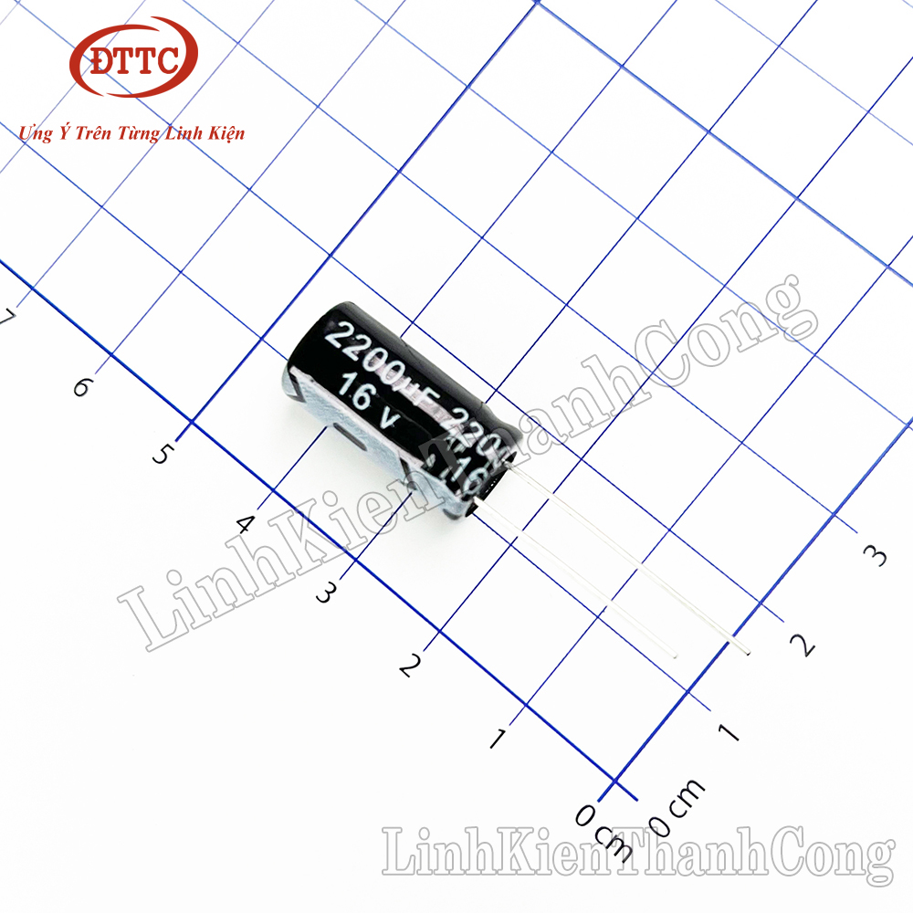 Tụ hóa 2200uf 16v