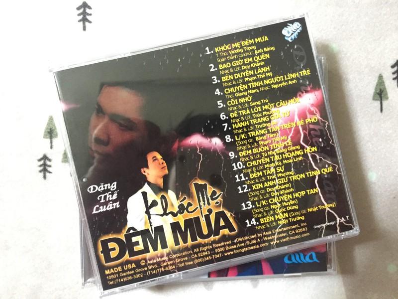 Combo 3 CD Ca Sĩ Đặng Thế Luân