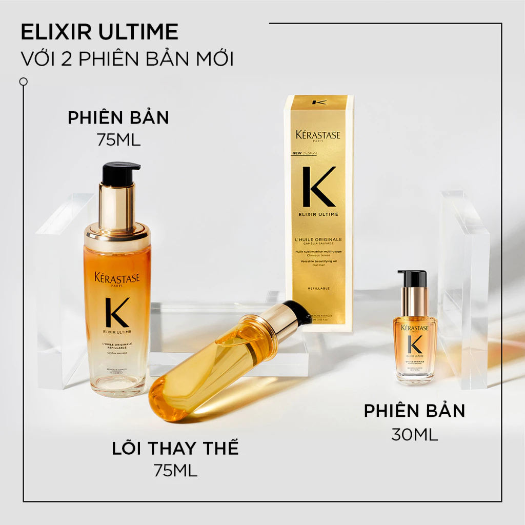 Kerastase Elixir Ultime Original Hair Care Essential Oil 75ml