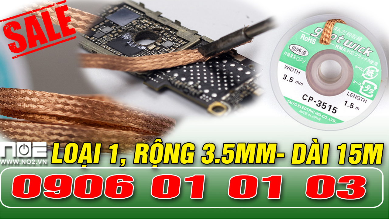 Dây hút thiếc,Dây hút chì CP-3515