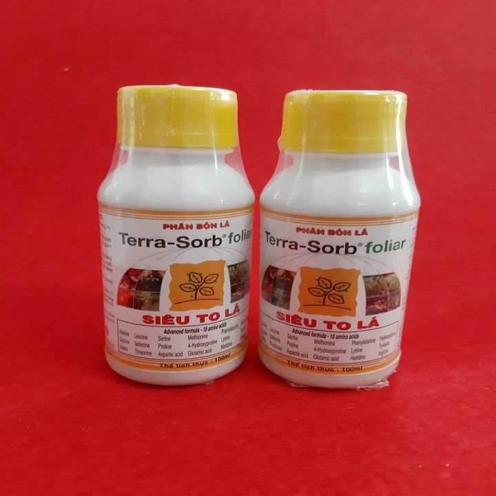 Phân bón Terra-Sorb foliar - Phân bón lá cao cấp siêu to lá