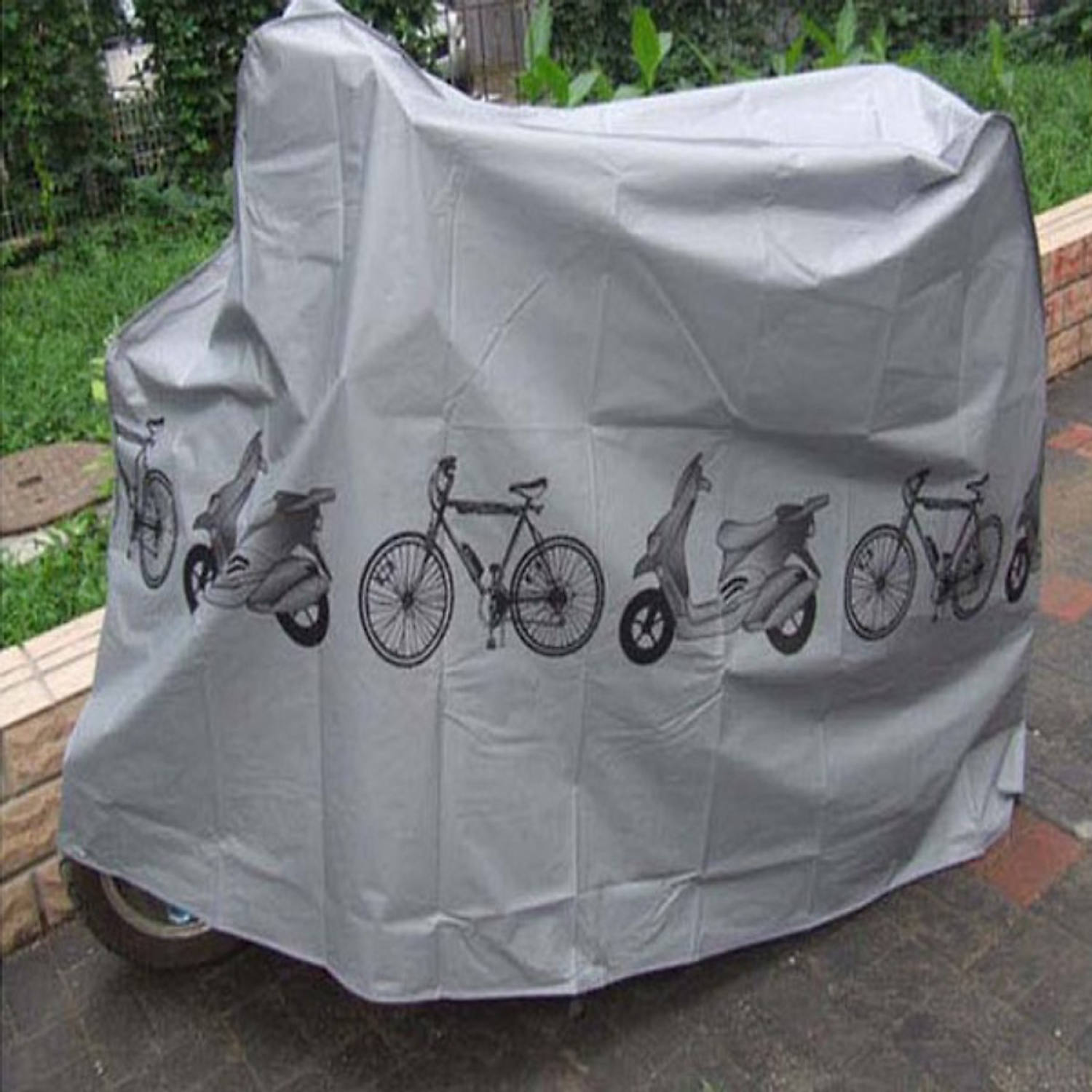 Áo Trùm Chống thấm Nước Xe Máy xe đạp xe đạp điện loại lớn trùm cho xe SH vespa Bạt phủ xe chống nắng mưa