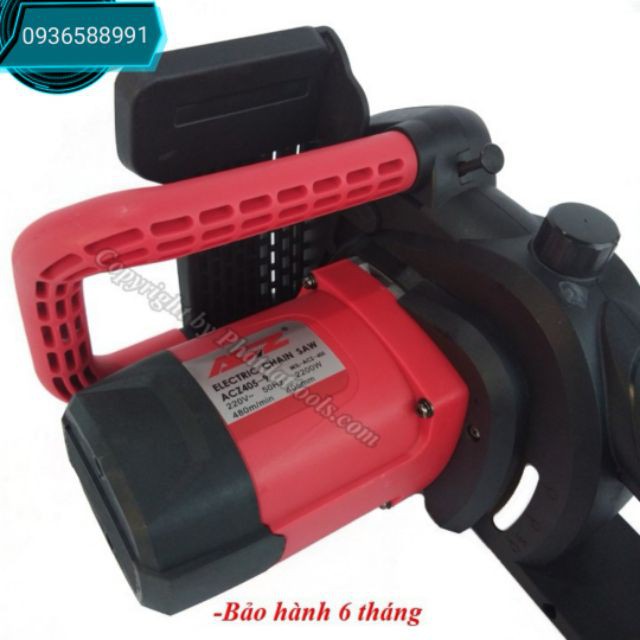 Máy cưa xích cưa gỗ dùng điện ACZ 2200W