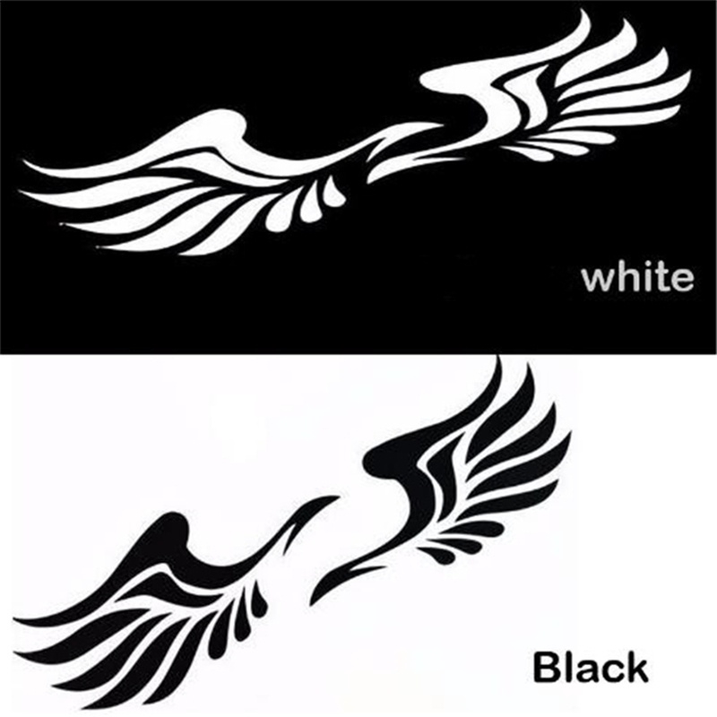 Decal dán kính chiếu hậu hình đôi cánh