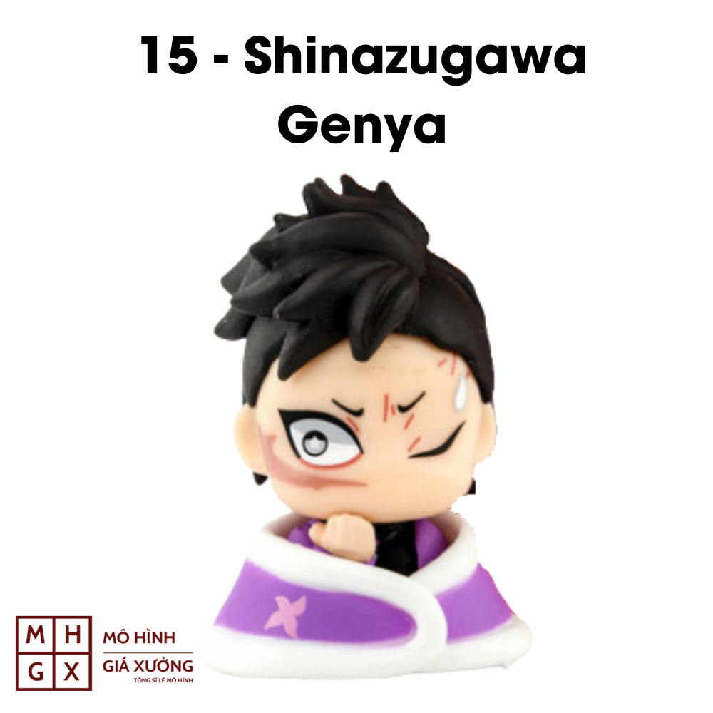 Mô Hình 15 Nhân Vật  Thanh Gươm Diệt Quỷ - Bản ChiBi ( Có Bán Lẻ ) - Figure Kimetsu No Yaiba
