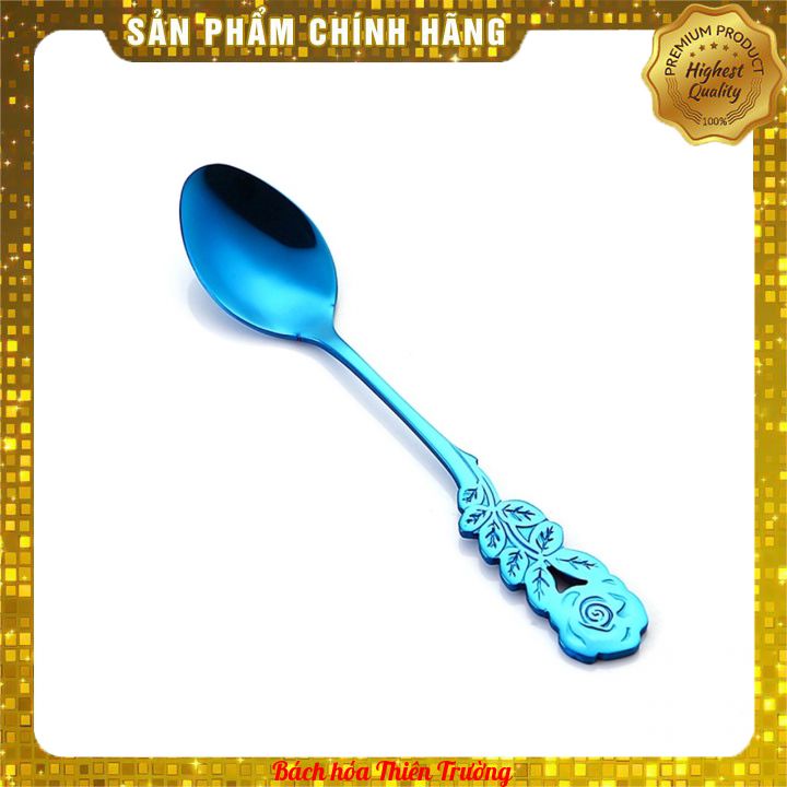Thìa Cà Phê Hoa Hồng Nhiều Màu Chất Lượng Cao