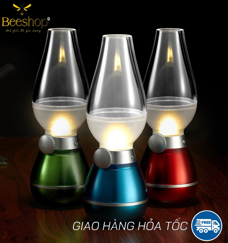 Đèn dầu cảm ứng Điện tử LED thổi tắt khi bật, Đèn thờ cảm ứng , đèn bàn thờ sạc điện không dây, đèn dầu cảm ứng không khói khi thổi, đèn dầu trang trí ngày tết, phù hợp với mọi gia đình