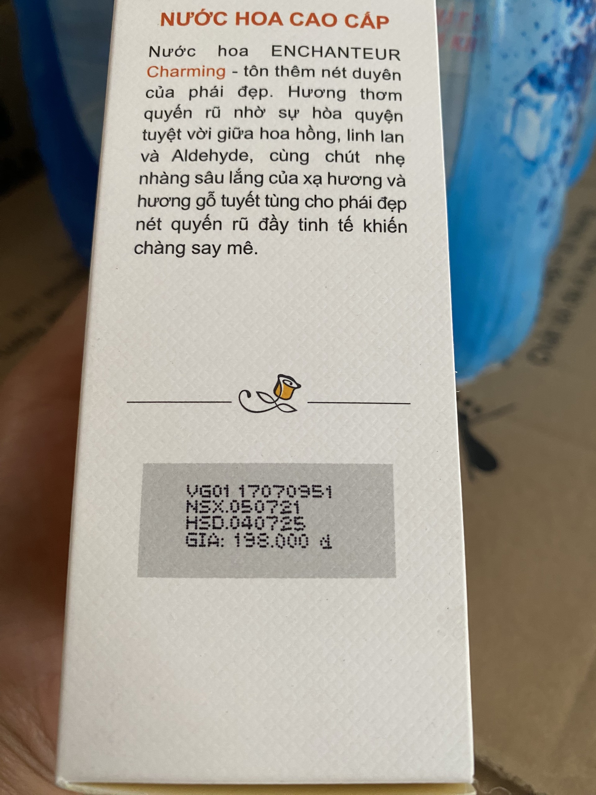 [DATE MỚI] Nước Hoa Enchanteur Charming 50ml