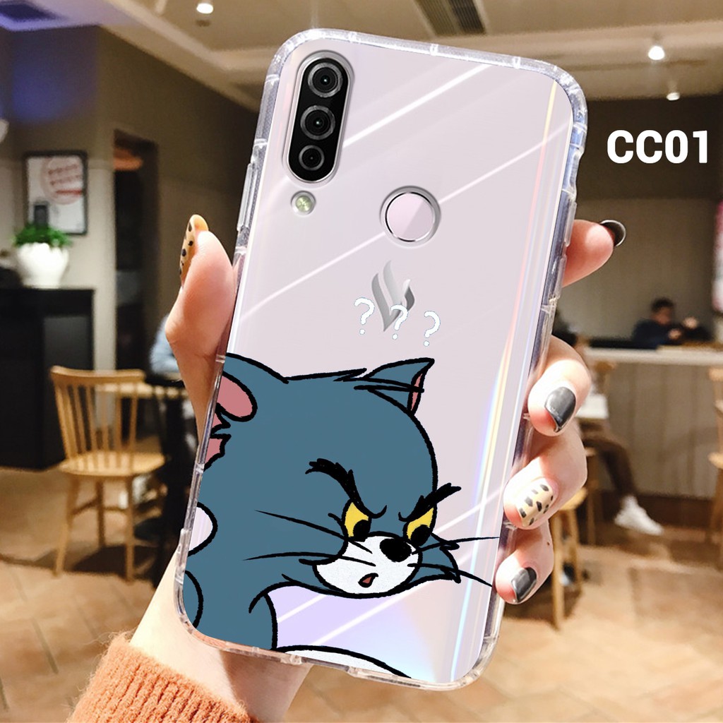 [VSMART JOY 3] Ốp lưng VSmart Joy 3 dẻo trong in hình Tom và Jerry