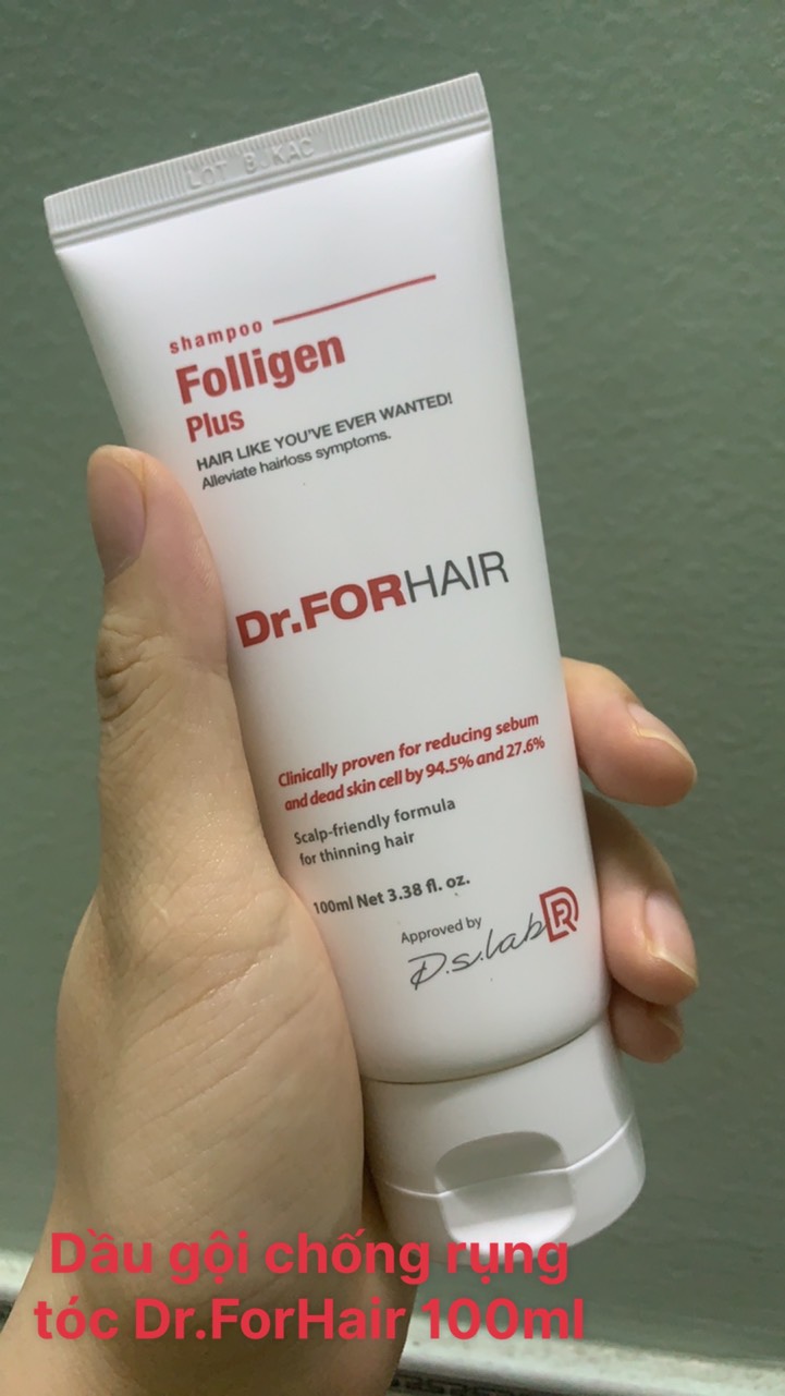 Dầu gội CHỐNG RỤNG TÓC & NGĂN GÀU Dr.FORHAIR Folligen Plus