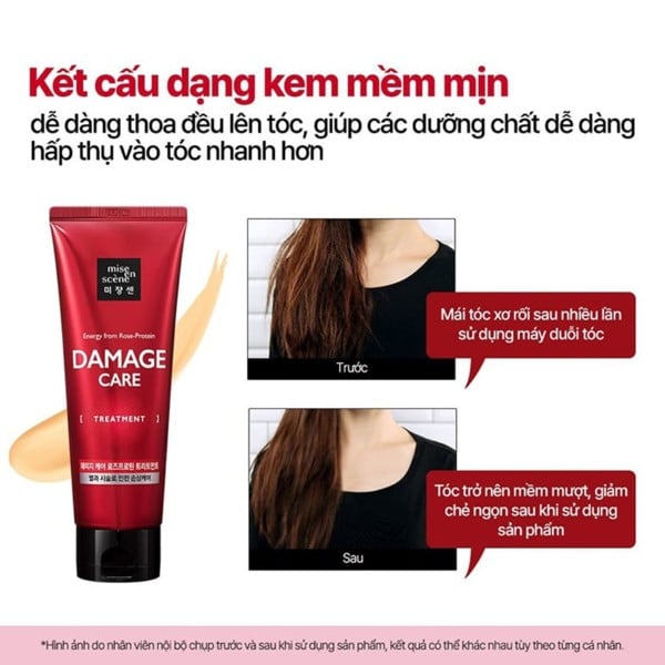 Kem Ủ Tóc Tăng Độ Bồng Bềnh Cho Tóc Mise En Scene 180ml