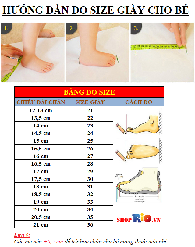 Giày sandal cho bé trai RS123 size 21 - 30 (Màu đen)