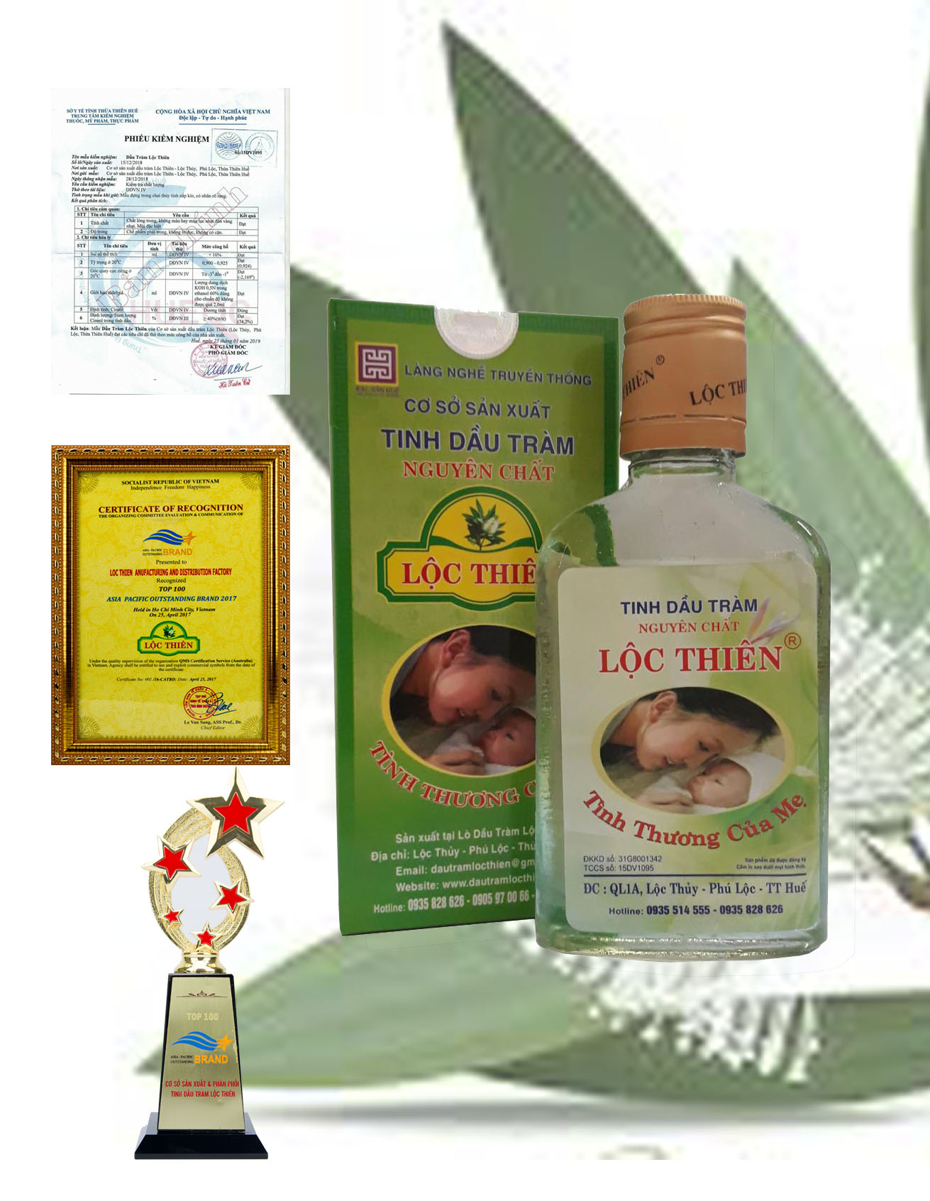 Dầu Tràm Lộc Thiên Nguyên chất 100%
