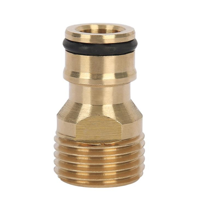 Đầu nối vòi nước bằng đồng 1/2 inch 3/4inch, có thể nối nhanh đầu, vòi phun, dây nước