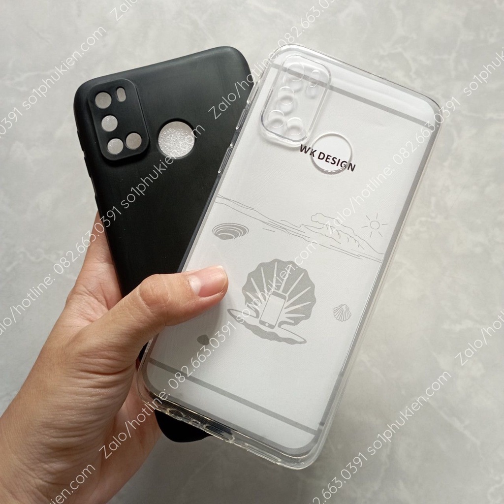 Ốp lưng dành cho Vsmart Joy 4 loại dẻo đen, dẻo trong và chống sốc bảo vệ camera, viền gồ cao cấp, bền đẹp