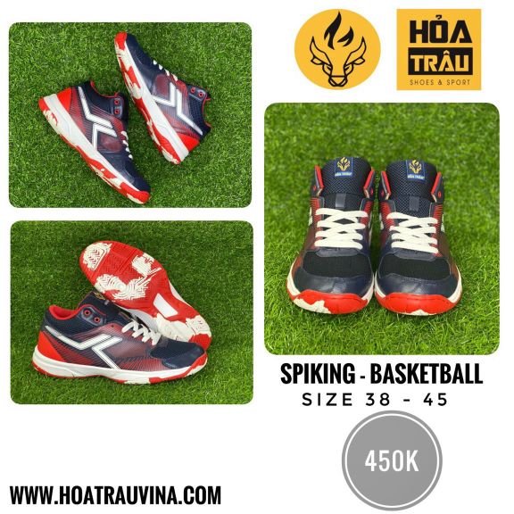 Giày bóng rổ, bóng chuyền, cầu lông Hỏa Trâu - gbrht3