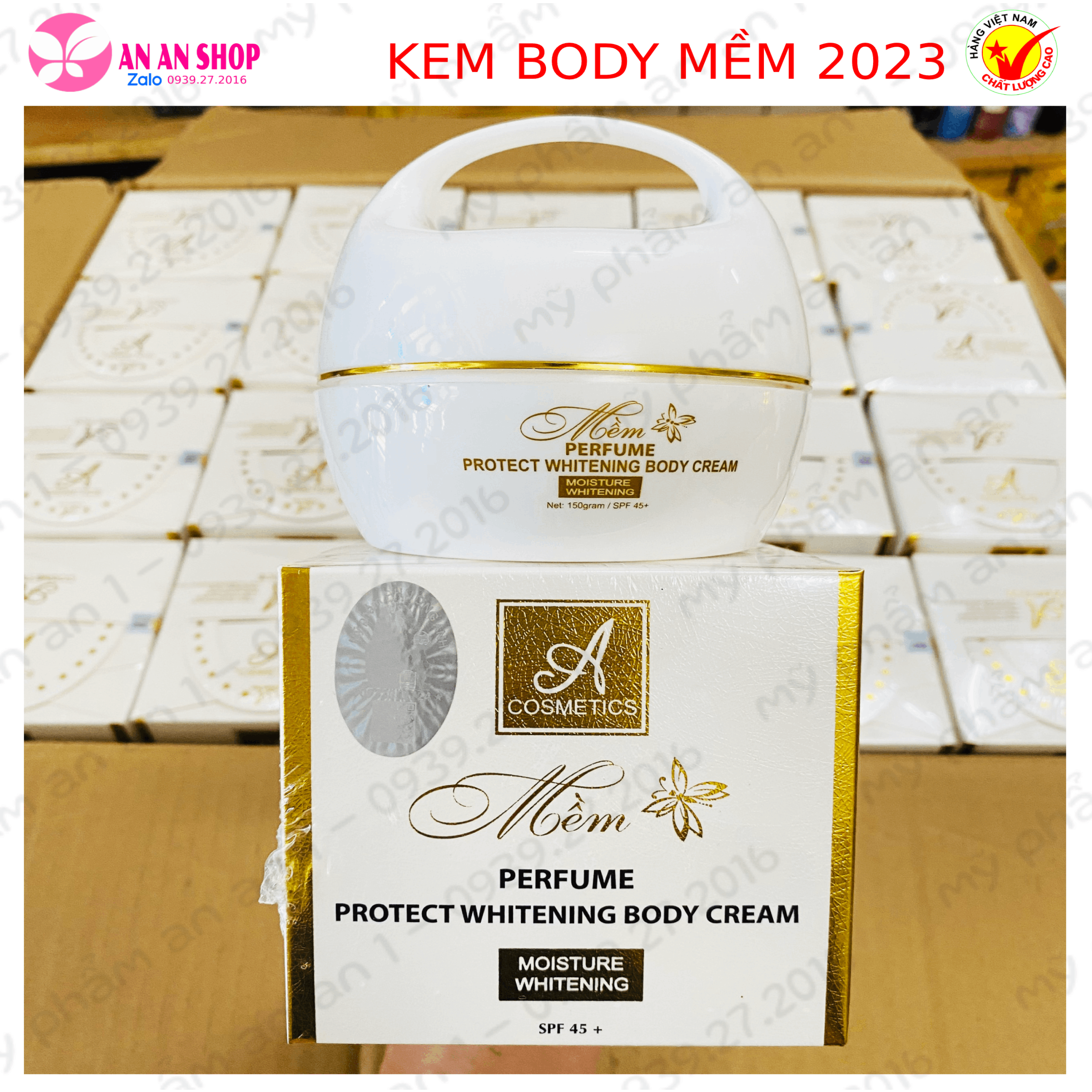 Kem Body Mềm nước hoa Mẫu mới 2023 - Kem Body A Phương Anh