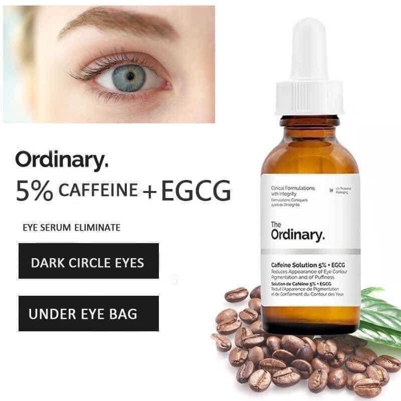 SERUM TRỊ THÂM MẮT 𝐂𝐚𝐟𝐞𝐢𝐧𝐞 𝐒𝐨𝐥𝐮𝐭𝐢𝐨𝐧𝐬 5% + 𝐄𝐠𝐜𝐠 𝐓𝐡𝐞 𝐎𝐫𝐢𝐝𝐢𝐧𝐚𝐫𝐲