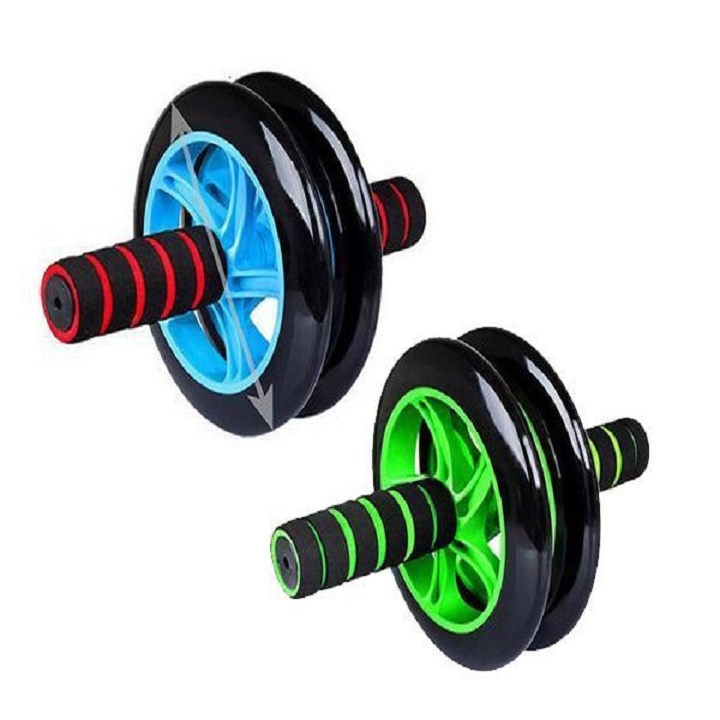 Con Lăn Tập Bụng Ab 2 Bánh Kèm Thảm